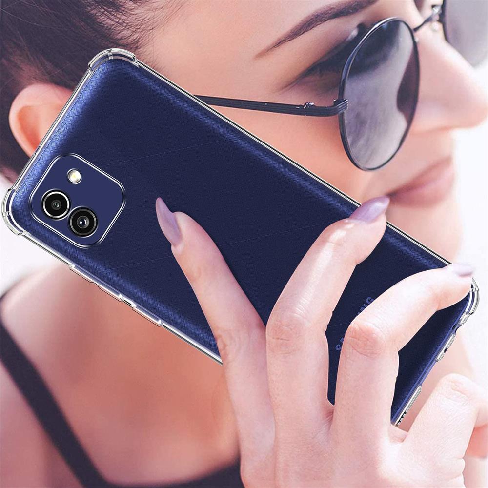 Rugged TPU für Samsung Galaxy A03 in Transparent