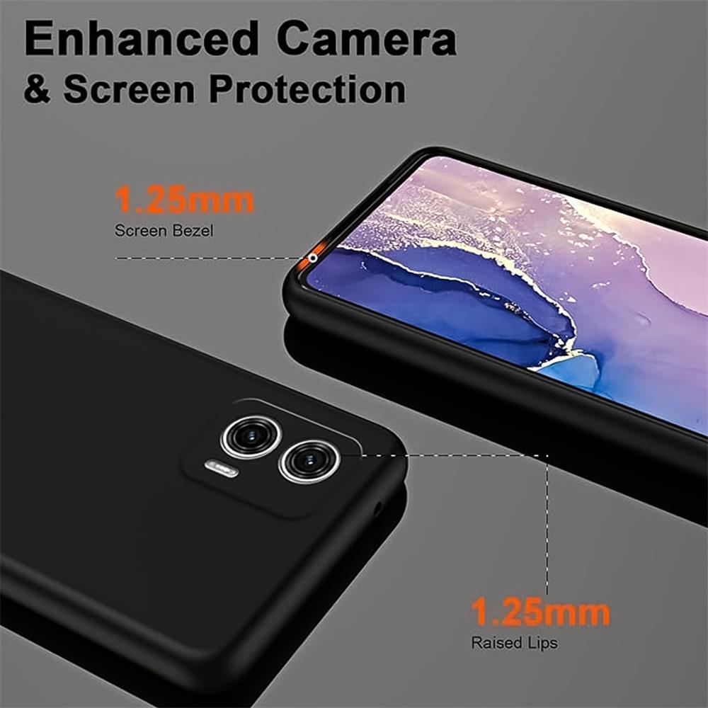 Classic TPU für Motorola Moto G34 5G in Schwarz