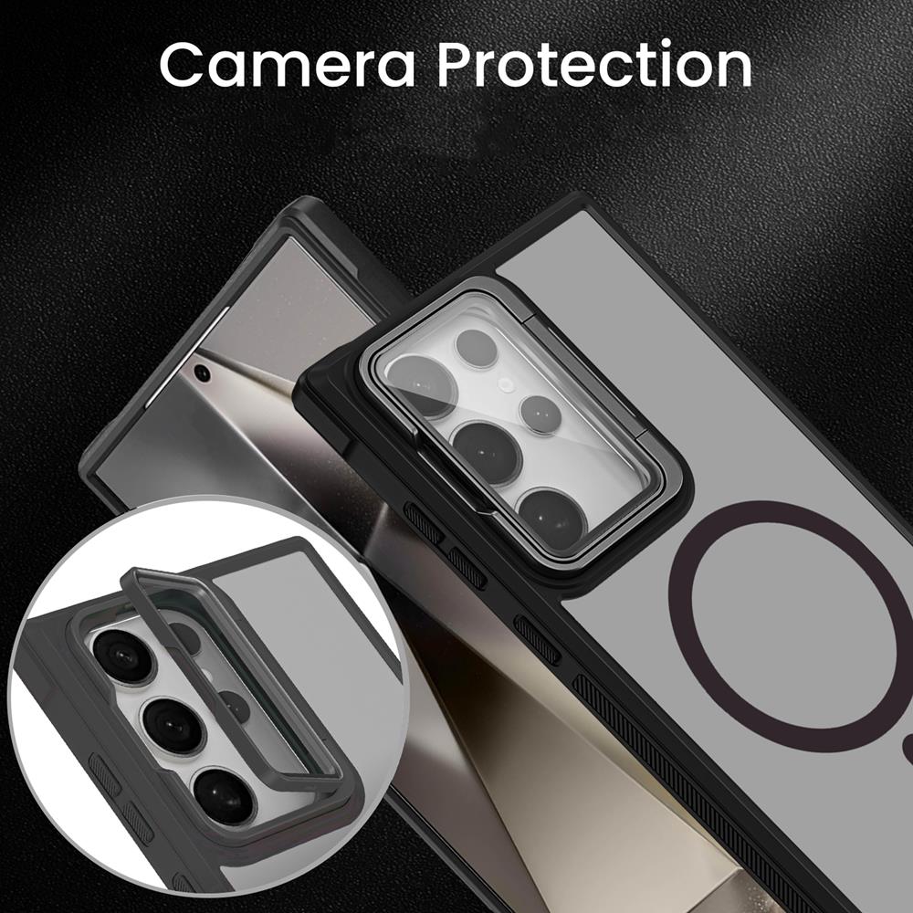 Colour Magsafe für Samsung Galaxy S24 Ultra in Schwarz