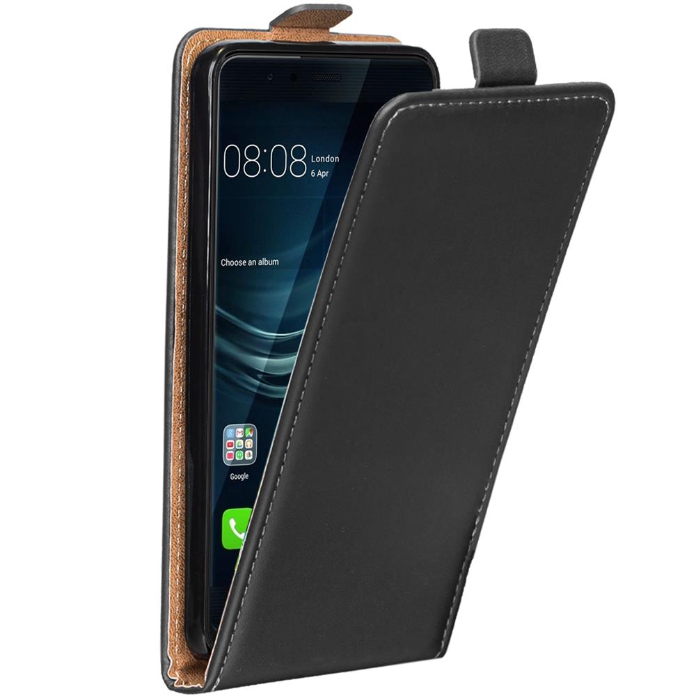 Basic Flip für Huawei P9 in Schwarz