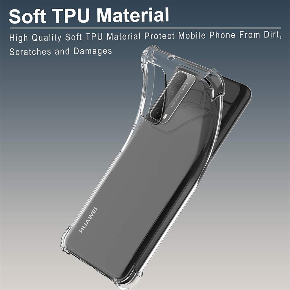 Rugged TPU für Huawei P Smart 2021 in Transparent