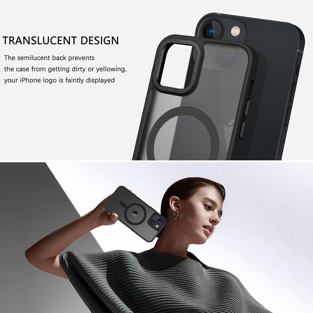 Frame Case für Apple iPhone 15 in Schwarz