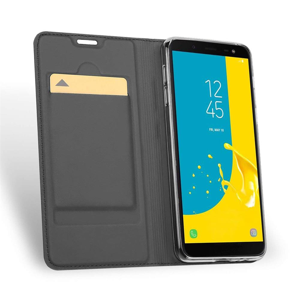 Electroplated Flip für Samsung Galaxy J6 2018 in Schwarz