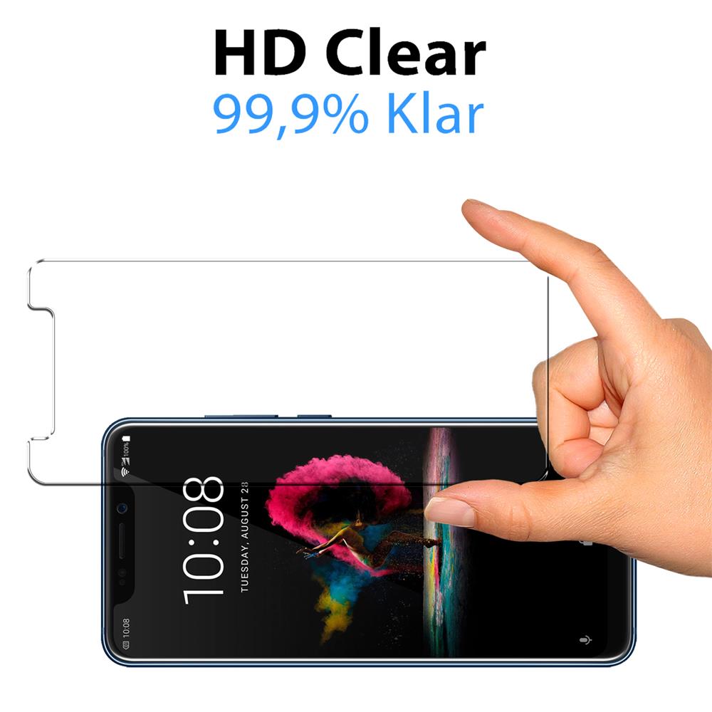 Glas 2in1 für ZTE Axon 9 Pro