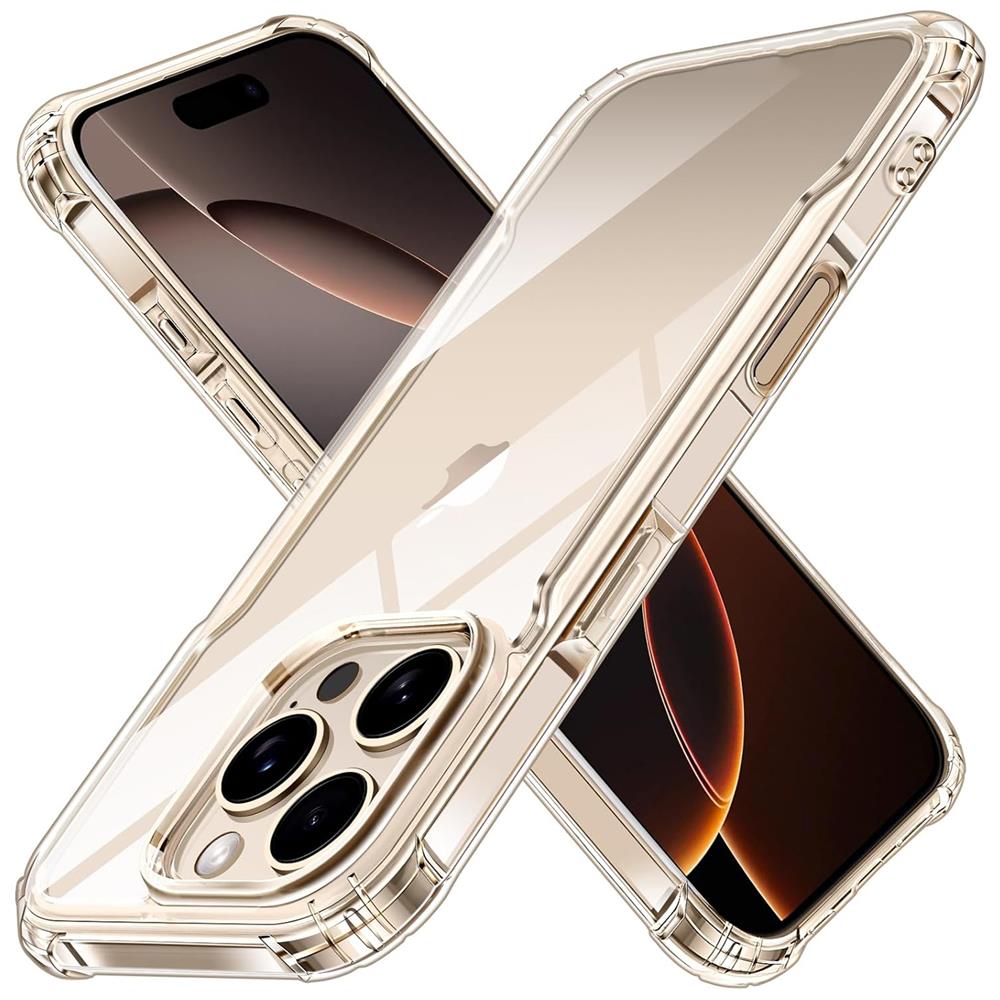 Rugged TPU für Apple iPhone 16 Pro Max in Transparent