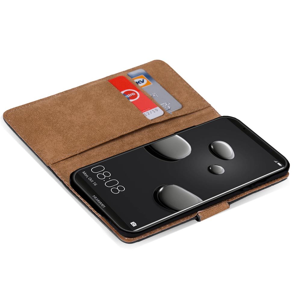 Basic Wallet für Huawei Mate 10 Pro in Schwarz