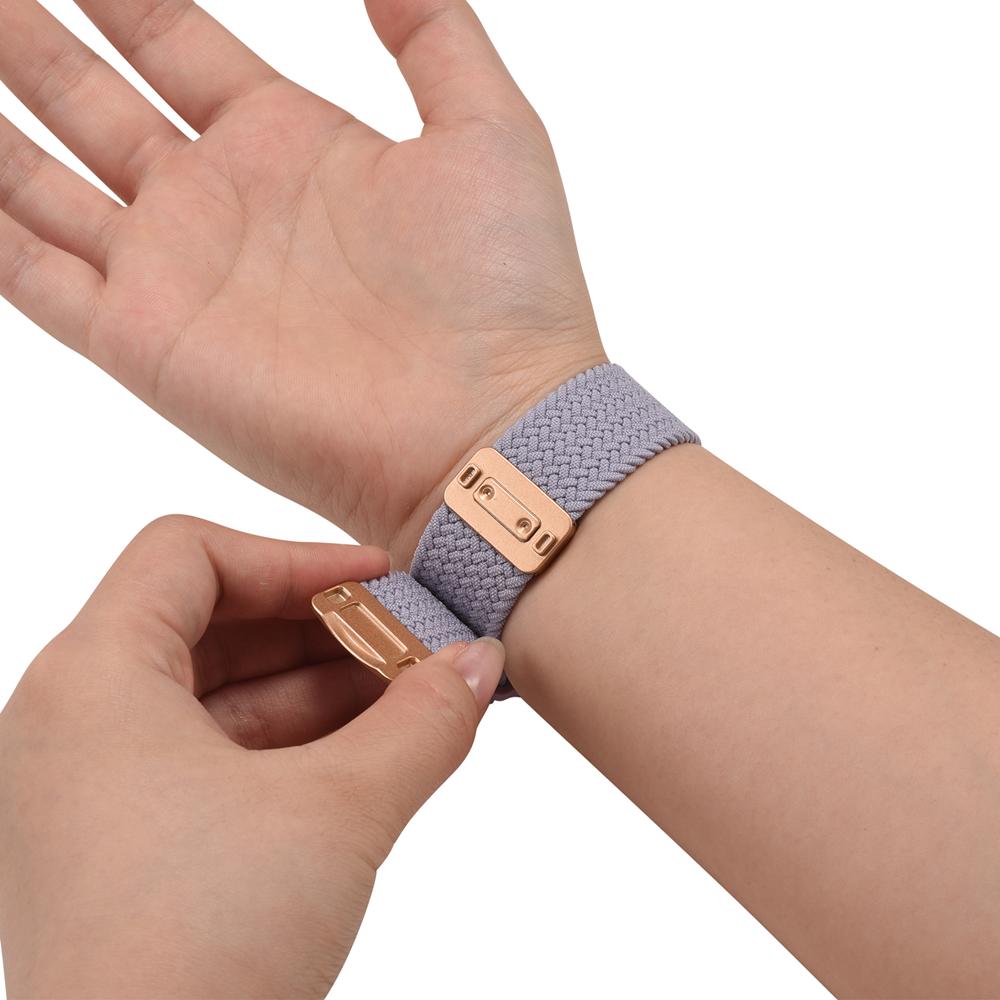 Loop Nylonarmband für Apple Watch 1-11/SE1-3/Ultra1-3 - 42/44/45/49mm in Nebelviolett - Universal