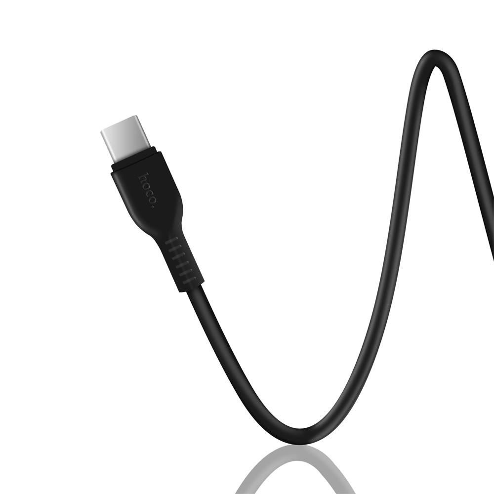 Hoco USB Kabel - X20 Type C - 3M in Schwarz