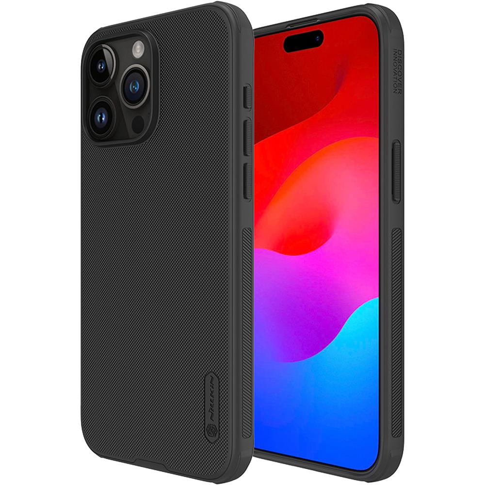 Nillkin Frosted Shield für Apple iPhone 15 Pro Max in Schwarz