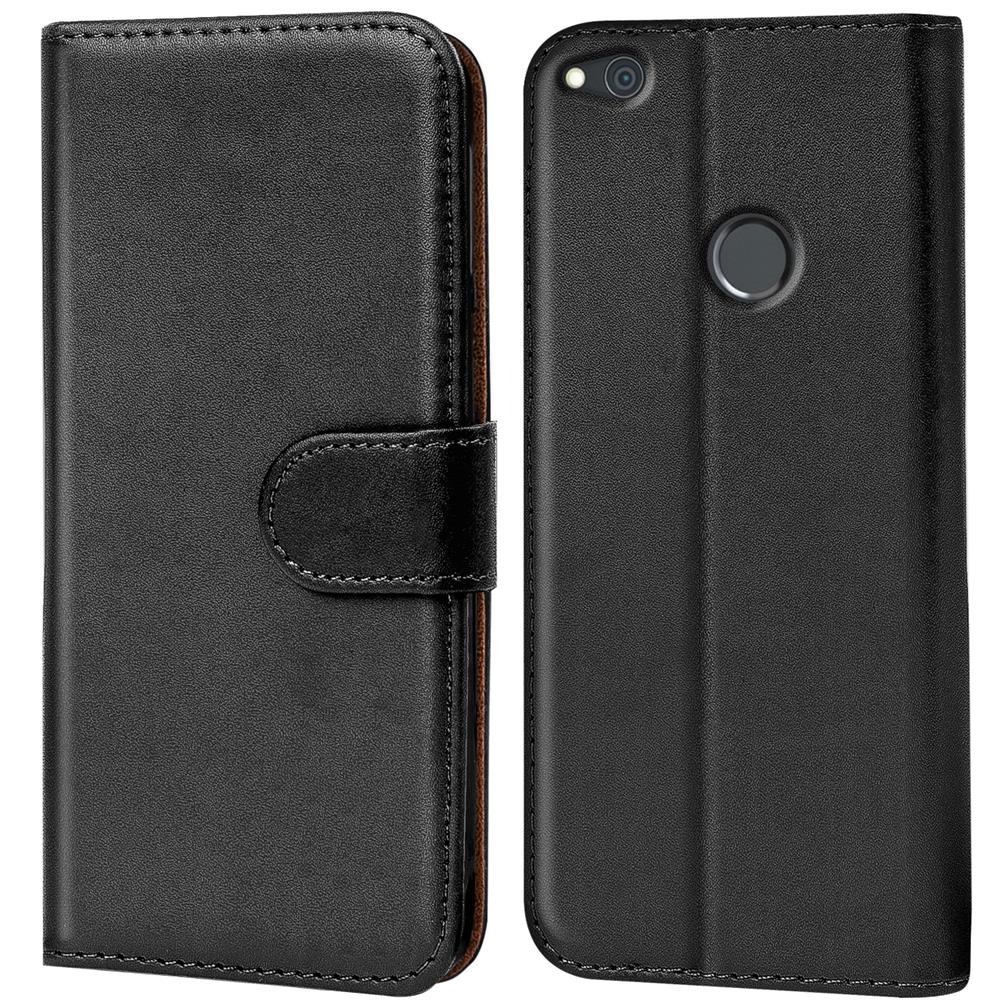 Basic Wallet für Huawei P8 Lite 2017 in Schwarz