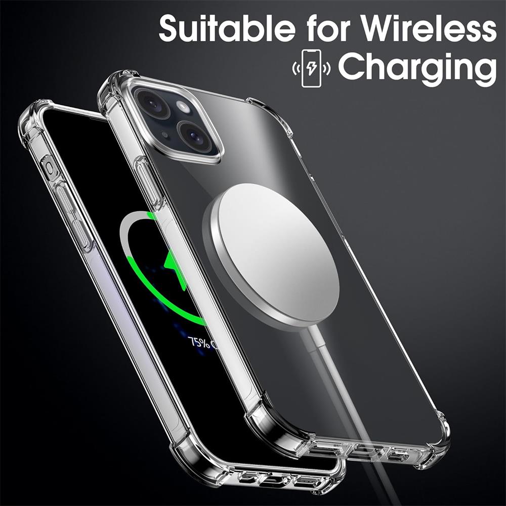Rugged TPU für Apple iPhone 15 Plus in Transparent