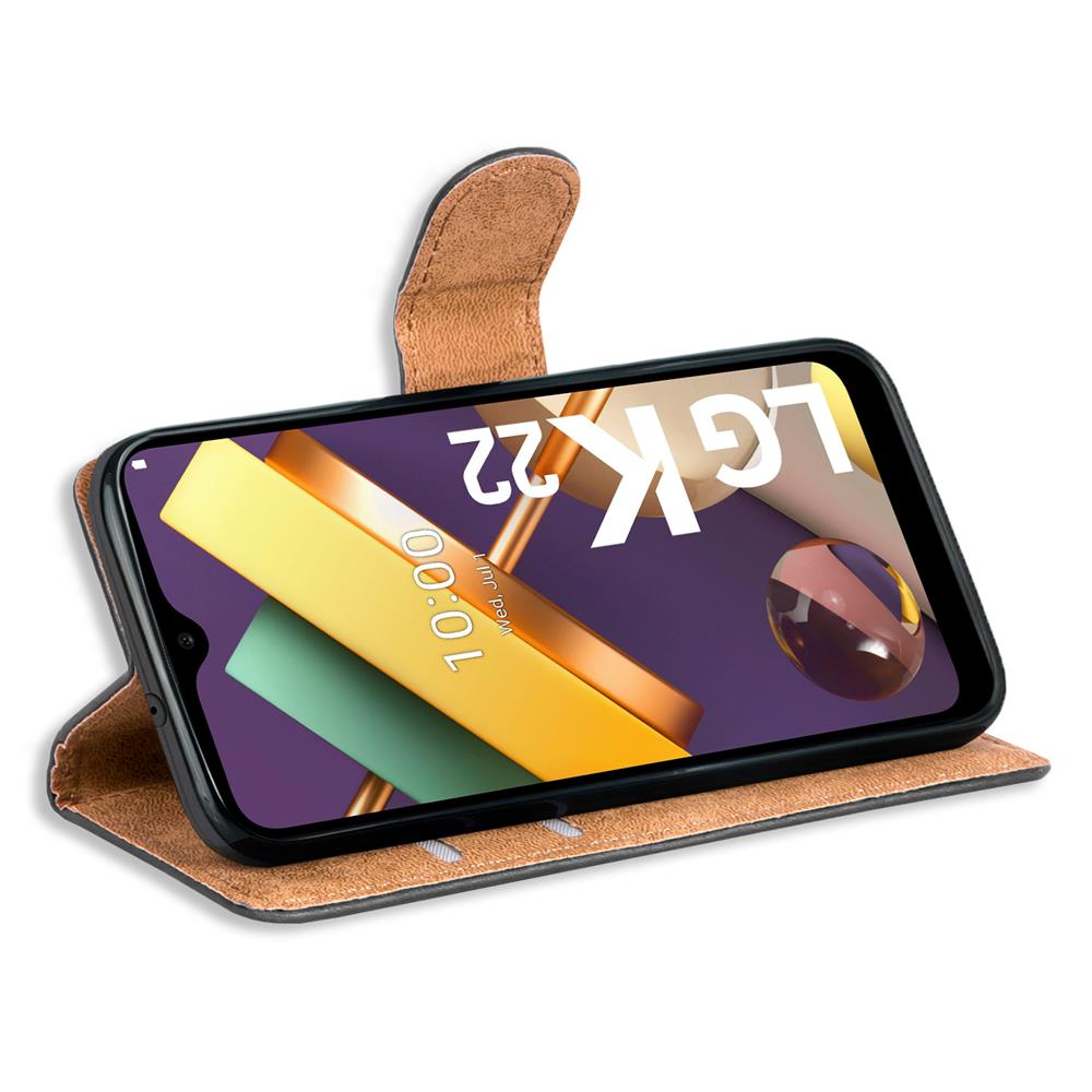 Basic Wallet für LG K22 in Schwarz