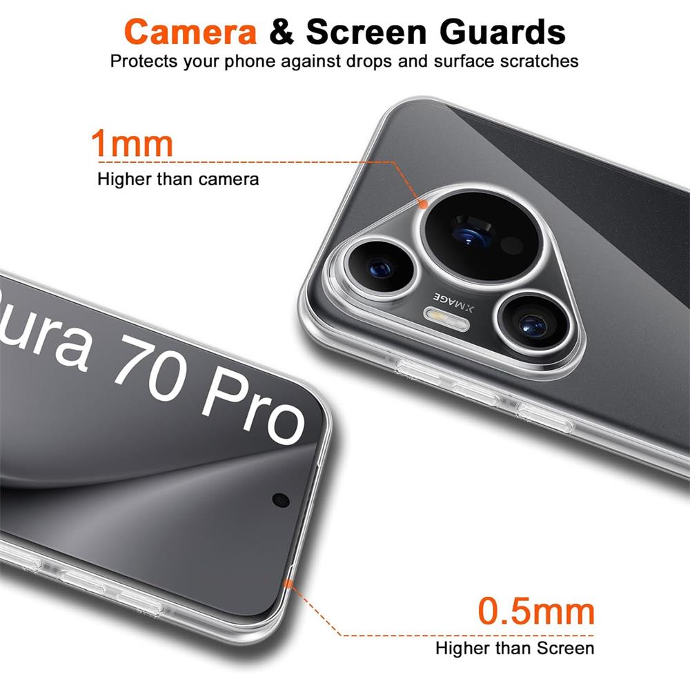 Zero für Huawei Pura 70 Pro in Transparent