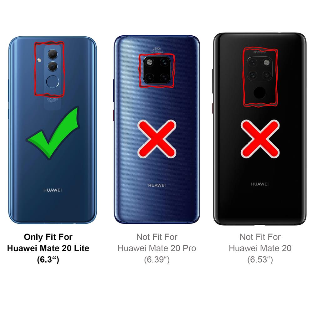 Rugged TPU für Huawei Mate 20 Lite in Transparent