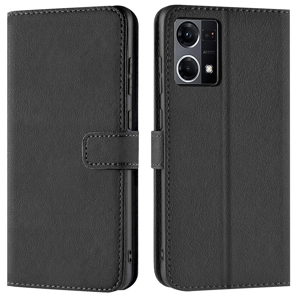 Basic Wallet für OPPO Reno7 in Schwarz