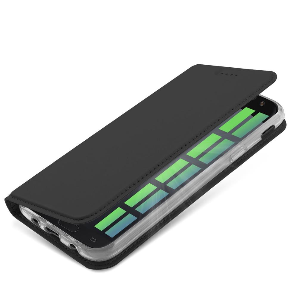Electroplated Flip für Samsung Galaxy J5 2017 in Schwarz