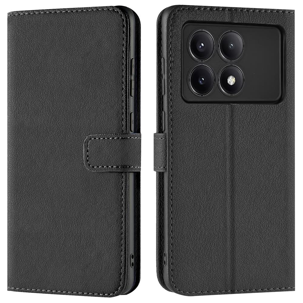 Basic Wallet für Xiaomi Poco F6 Pro in Schwarz