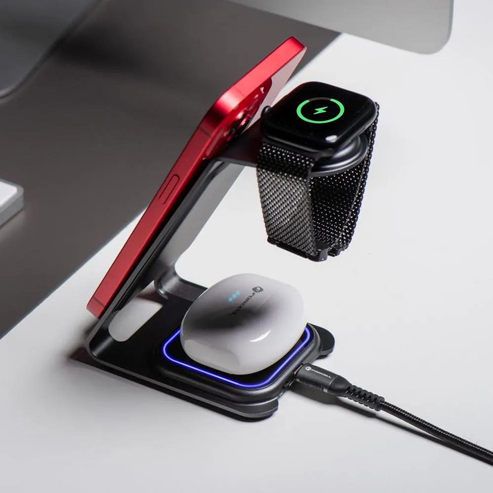 Ladestation 3in1 Forcell F-Energy - Apple/Samsung