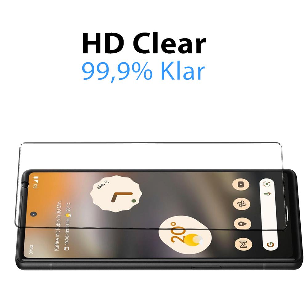 4in1 Glas Set für Google Pixel 6a