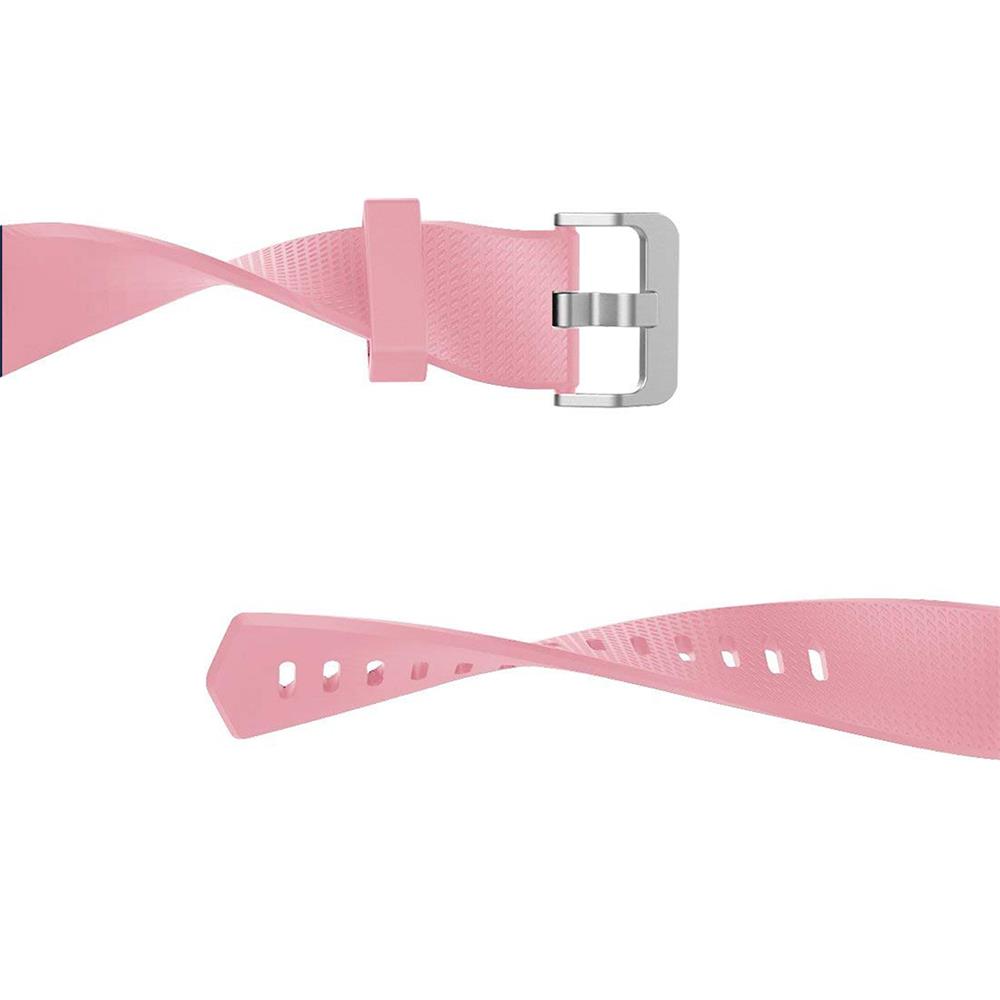 Fitnessarmband TPU für Fitbit Charge 2 - Größe S in Rosa