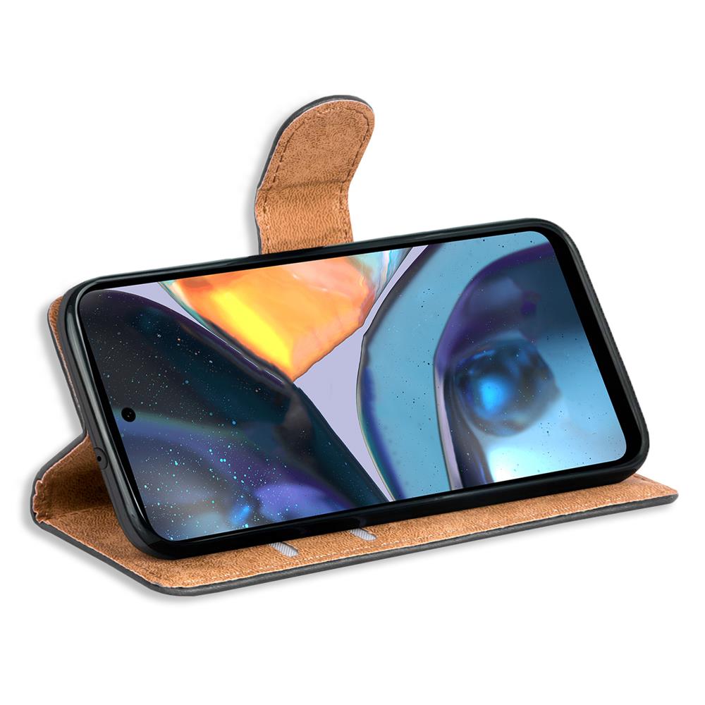 Basic Wallet für Motorola Moto G62 5G in Schwarz