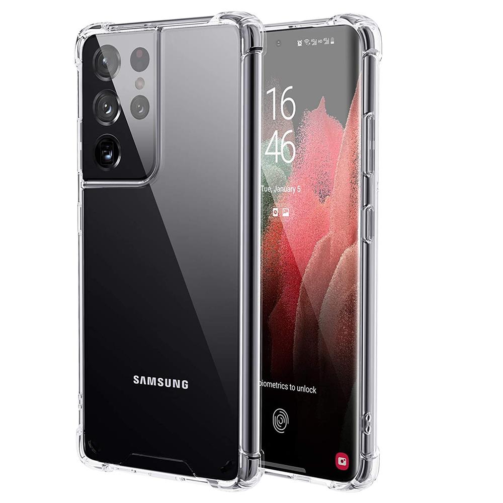 Rugged TPU für Samsung Galaxy S21 Ultra in Transparent