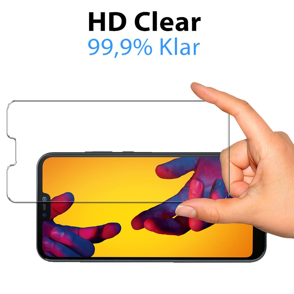 Glas 2in1 für Huawei P20 Lite