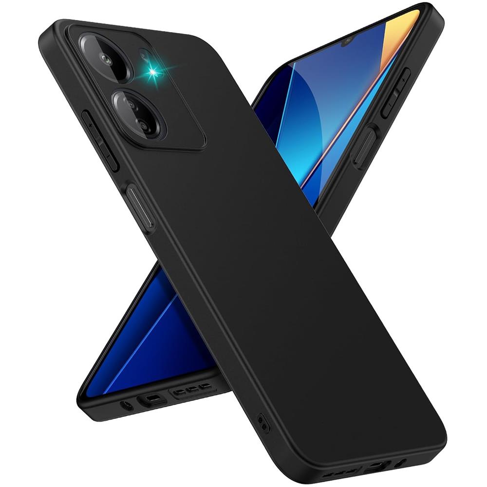 Classic TPU für Xiaomi Poco C65 in Schwarz