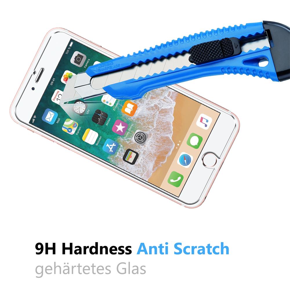 4in1 Glas Set für Apple iPhone 6 Plus / 6S Plus