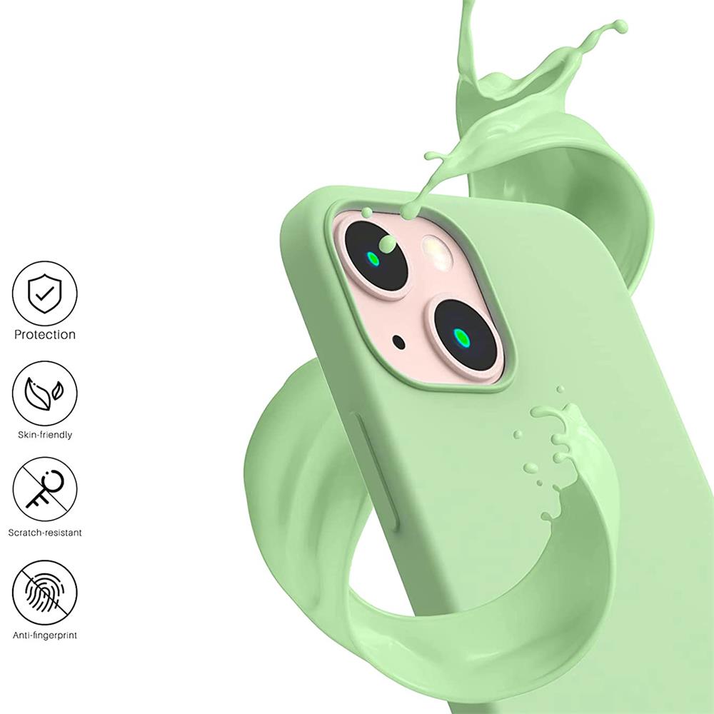 Colour TPU für Apple iPhone 15 Plus in Grün