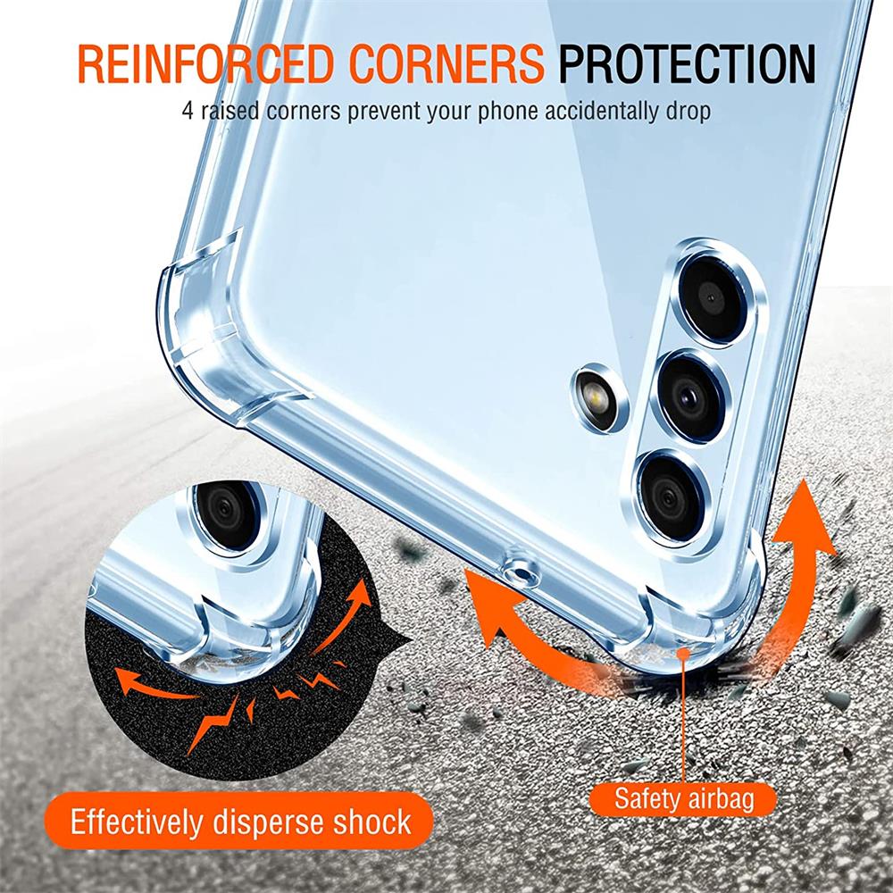 Rugged TPU für Samsung Galaxy A13 5G / A04s in Transparent