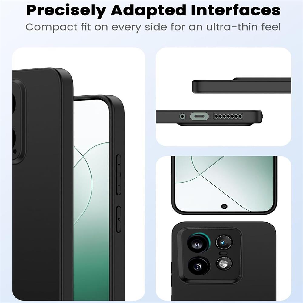 Classic TPU für Motorola Edge 50 Ultra in Schwarz