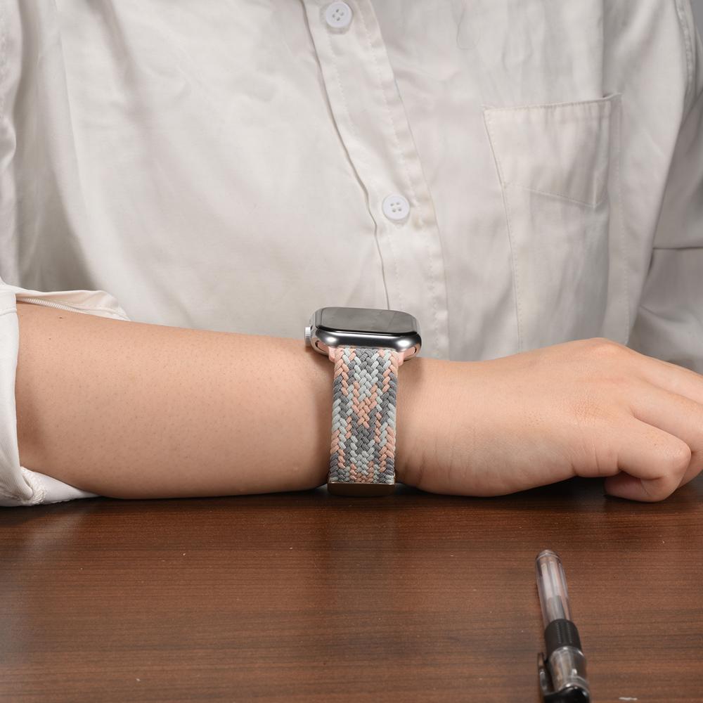 Loop Nylonarmband für Apple Watch 1-11/SE1-3/Ultra1-3 - 42/44/45/49mm in Pastellmix - Universal