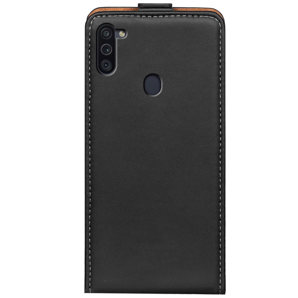 Basic Flip für Samsung Galaxy M11 in Schwarz