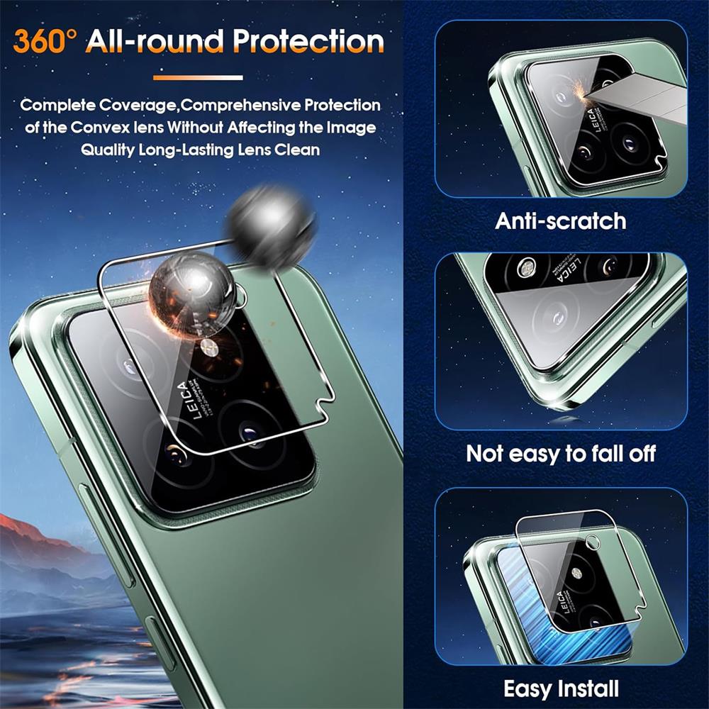4in1 Glas Set für Xiaomi 14