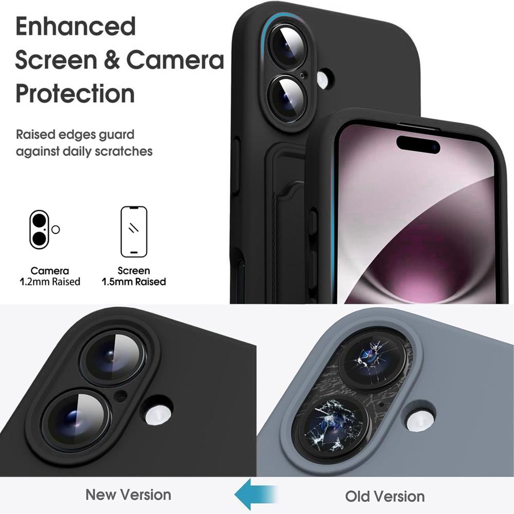 Card Case für Apple iPhone 17e in Schwarz