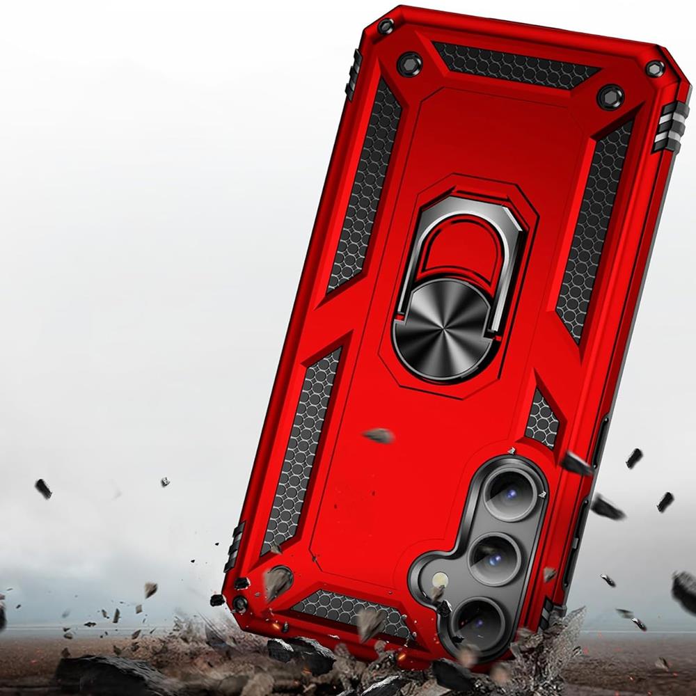 Army Case für Samsung Galaxy S25 Plus in Rot