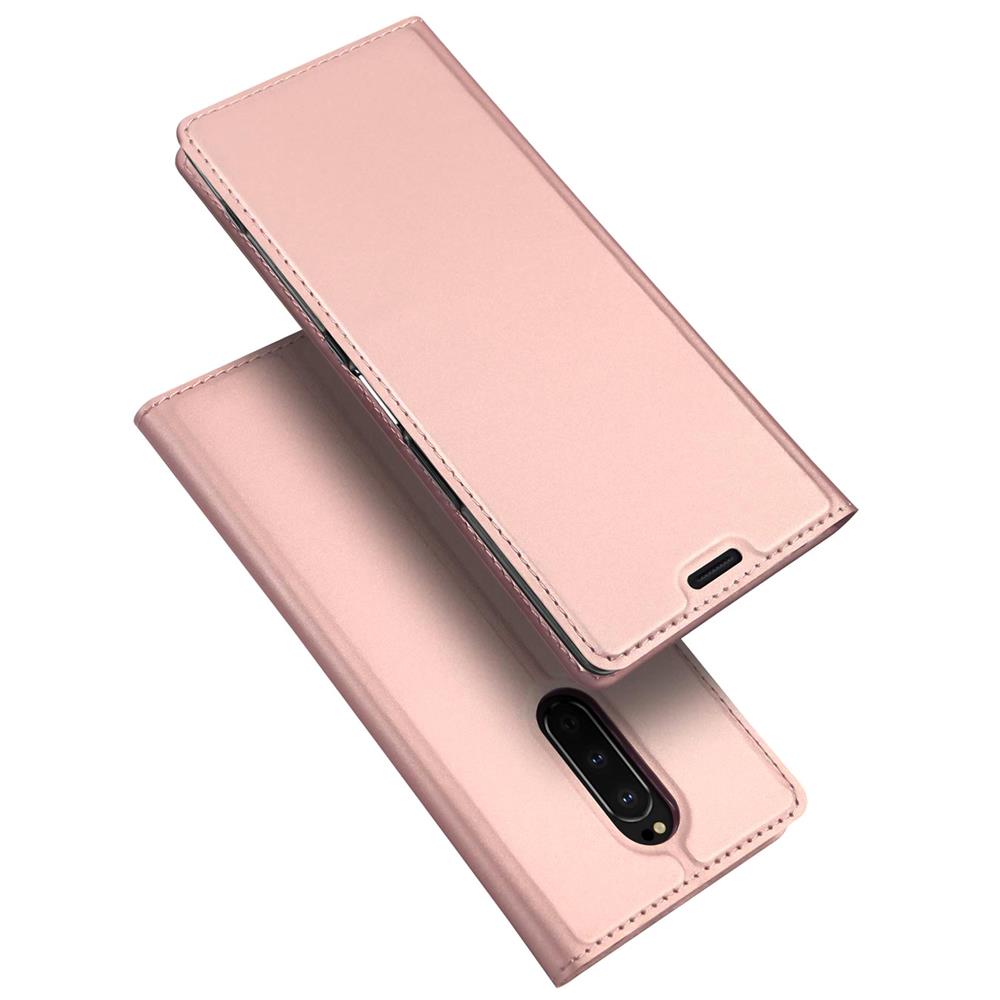 Electroplated Flip für Sony Xperia 1 in Rosegold