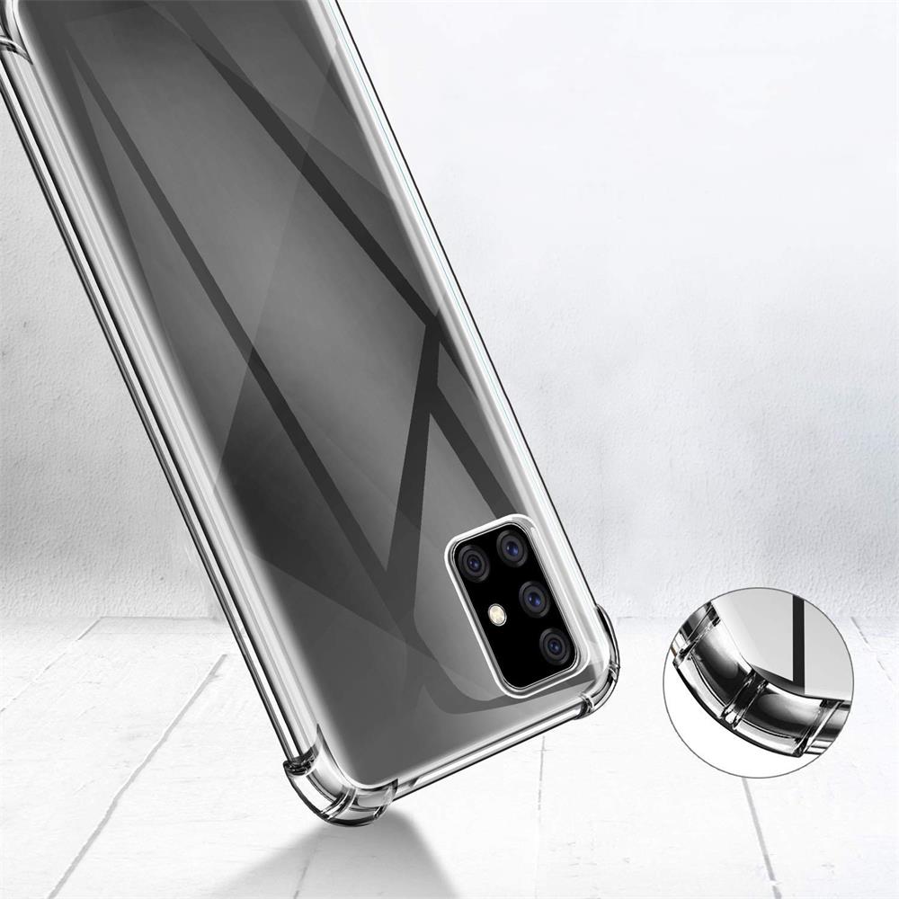 Rugged TPU für Samsung Galaxy A71 in Transparent