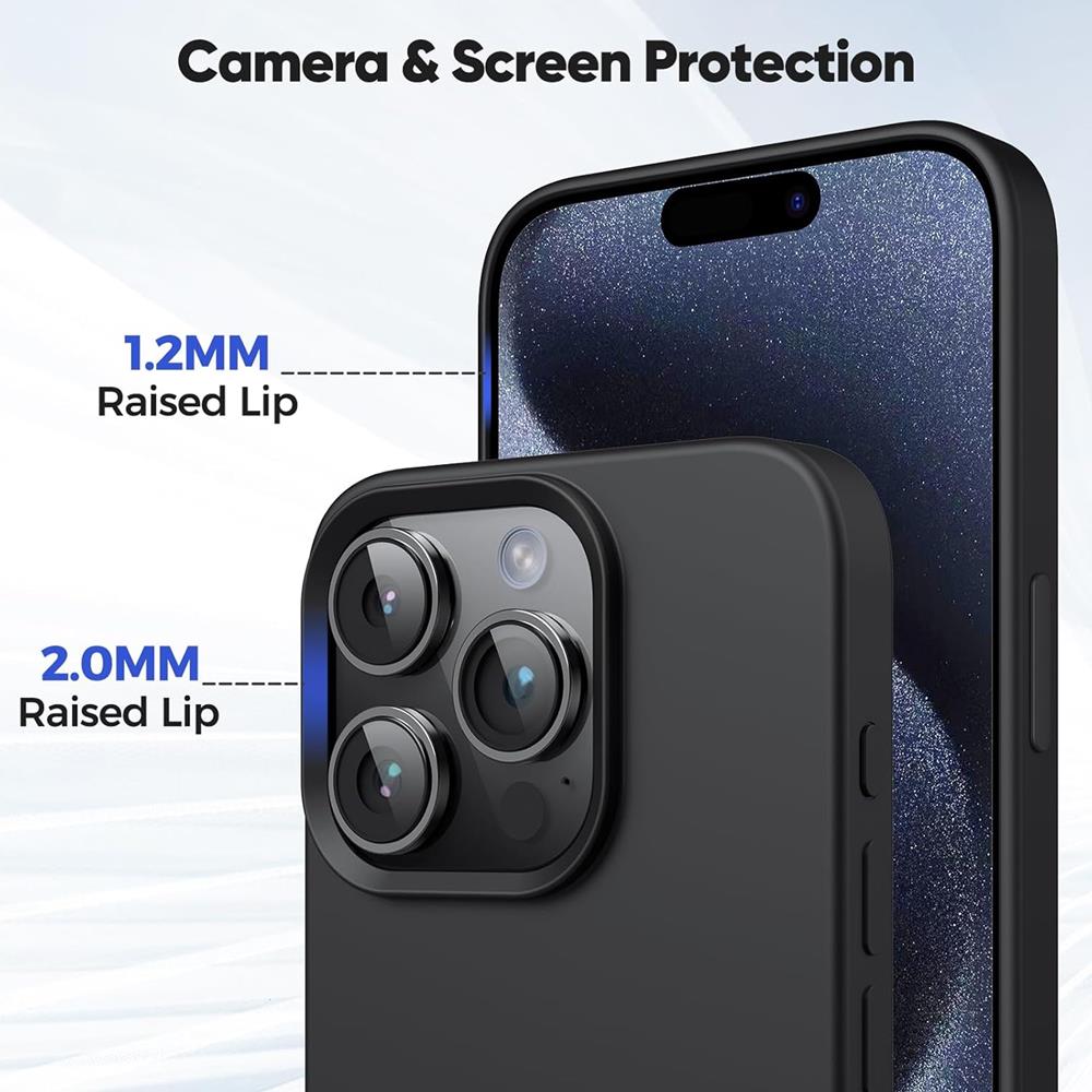 Classic TPU für Apple iPhone 16 Pro Max in Schwarz