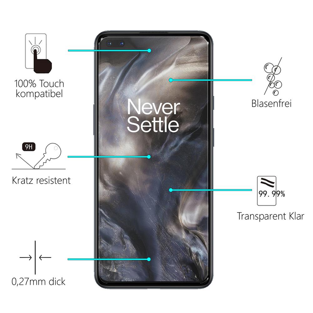 Glas 2in1 für OnePlus Nord