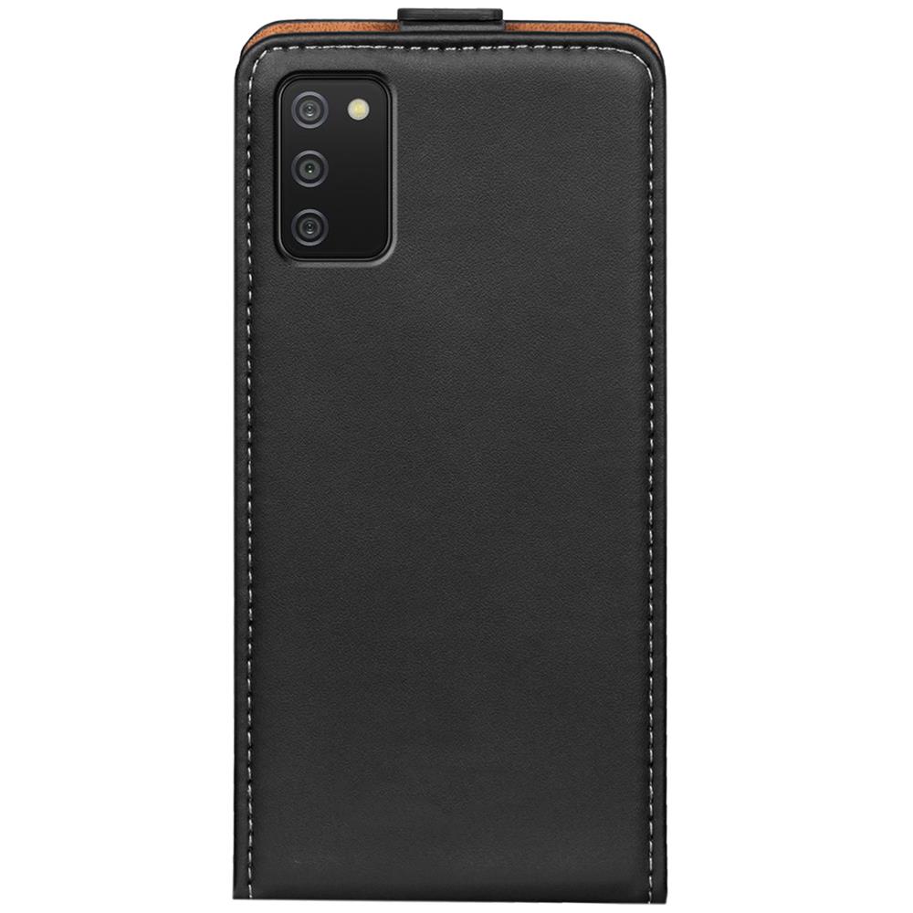 Basic Flip für Samsung Galaxy A03s in Schwarz