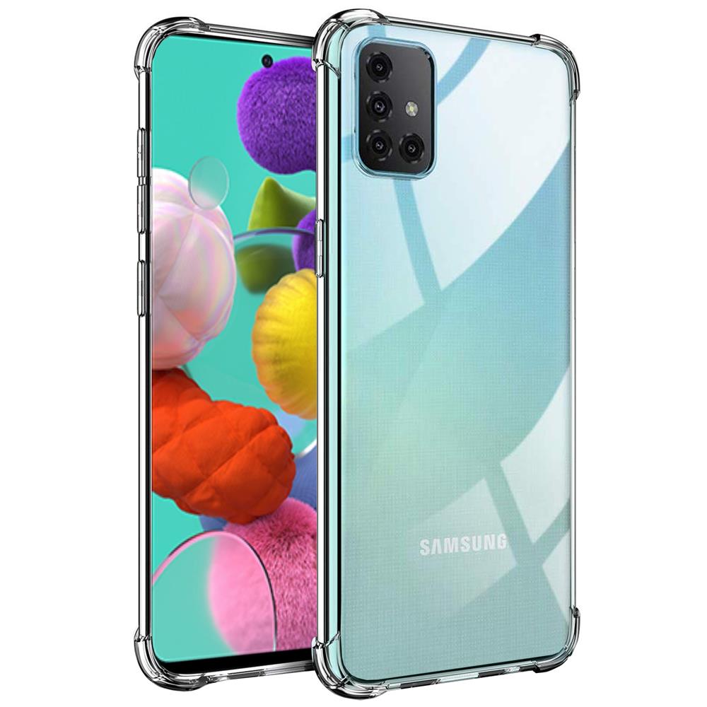 Rugged TPU für Samsung Galaxy A71 in Transparent