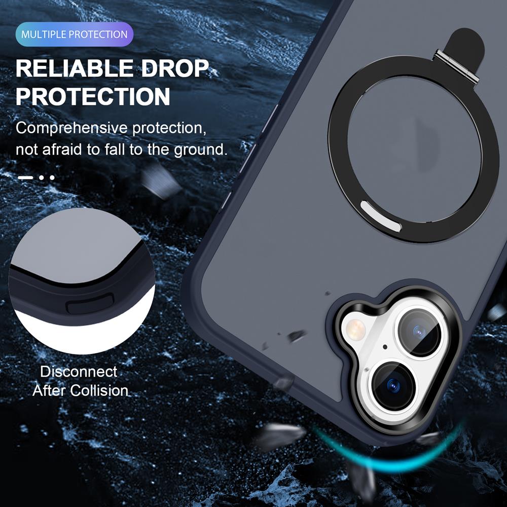 Skin MagSafe für Apple iPhone 16 Plus in Dunkelblau