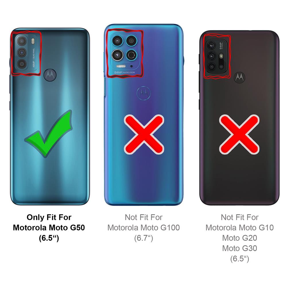 Classic TPU für Motorola Moto G50 in Schwarz
