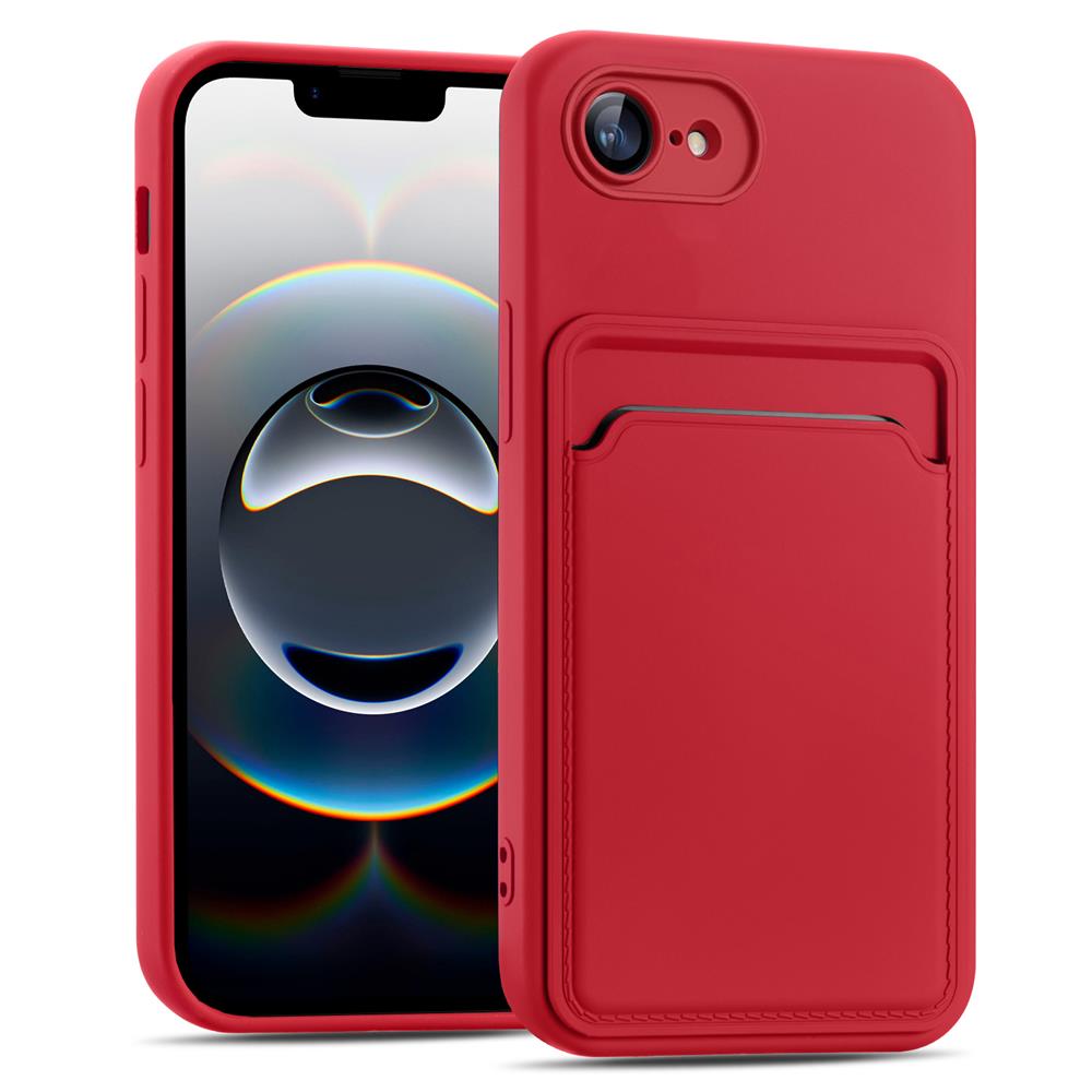 Card Case für Apple iPhone 17e in Rot