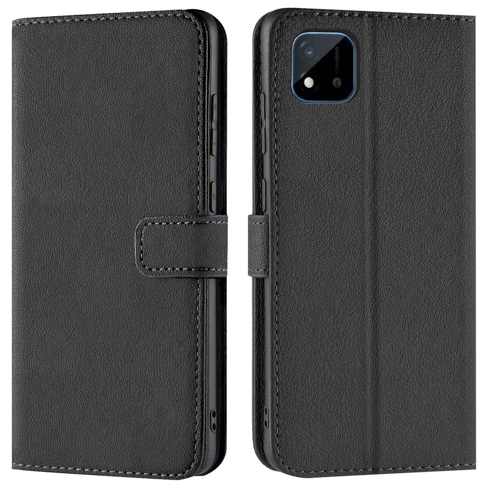 Basic Wallet für Realme C11 in Schwarz
