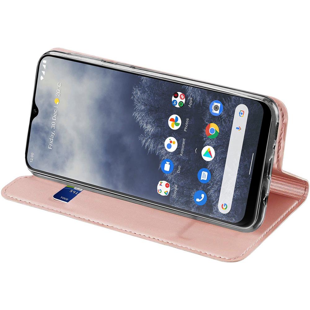 Electroplated Flip für Nokia G60 5G in Rosegold