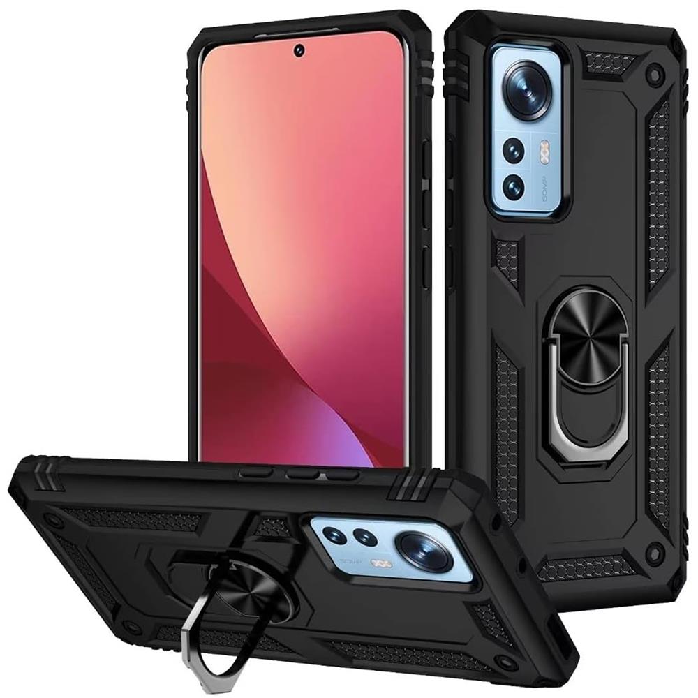 Army Case für Xiaomi 12T / 12T Pro in Schwarz