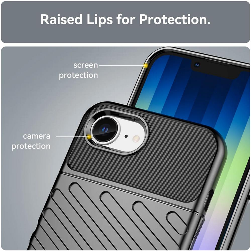 Thunder Case für Apple iPhone 17e in Schwarz